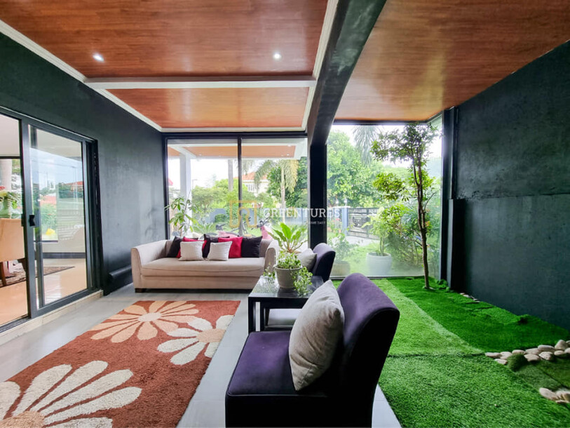 Elegant Mediterranean High Ceiling House and Lot with Wide Open Space Garden Area-8