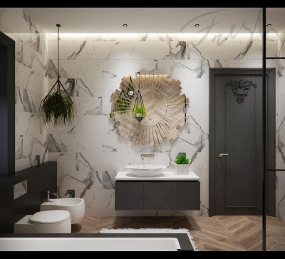 Interior design project for Private House