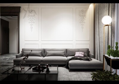 Interior design project for Private House
