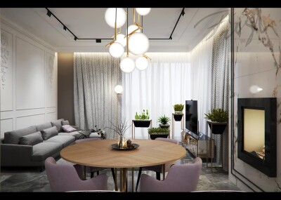 Interior design project for Private House