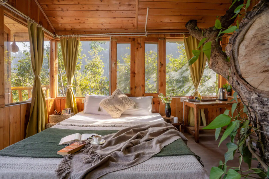 Whispering Pines Cottages |Treehouse | Tandi-5