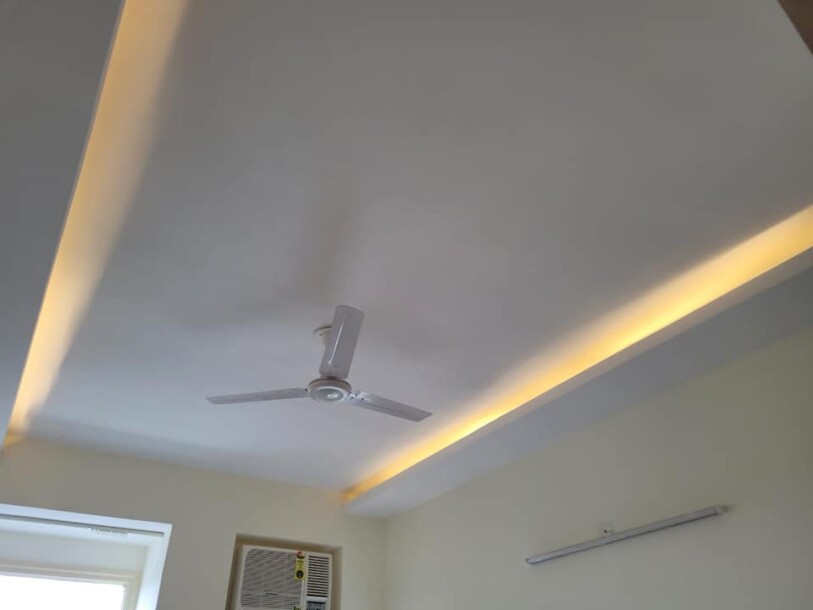 1RK fully furnished with double bed with mattress, almirah, kitchen chimney, chair and table.-10