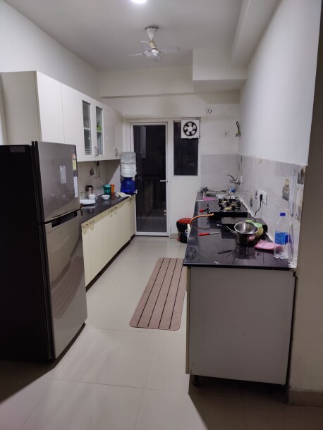 Airy 3bhk flat with attached balcony and separate personal bathroom for working female in Noida sector 75.-1